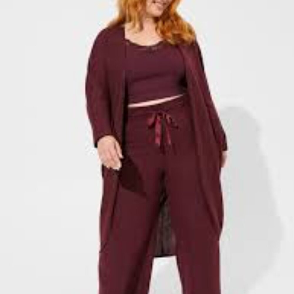 Super Soft Plush Cocoon Lounge Cardigan (Size 3)